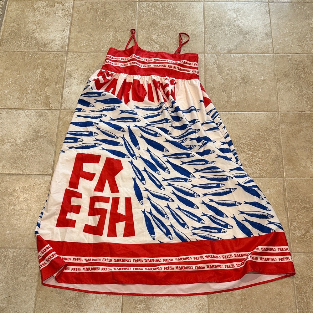 Viral Sardine Dress - small